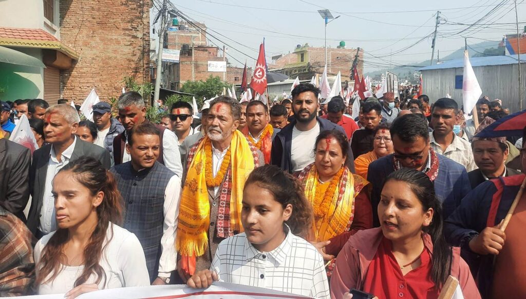 पनौतीको मेयर र उपमेयरका लागि एमालेबाट पुन: न्यौपाने र बन्जाराको उम्मेद्वारी