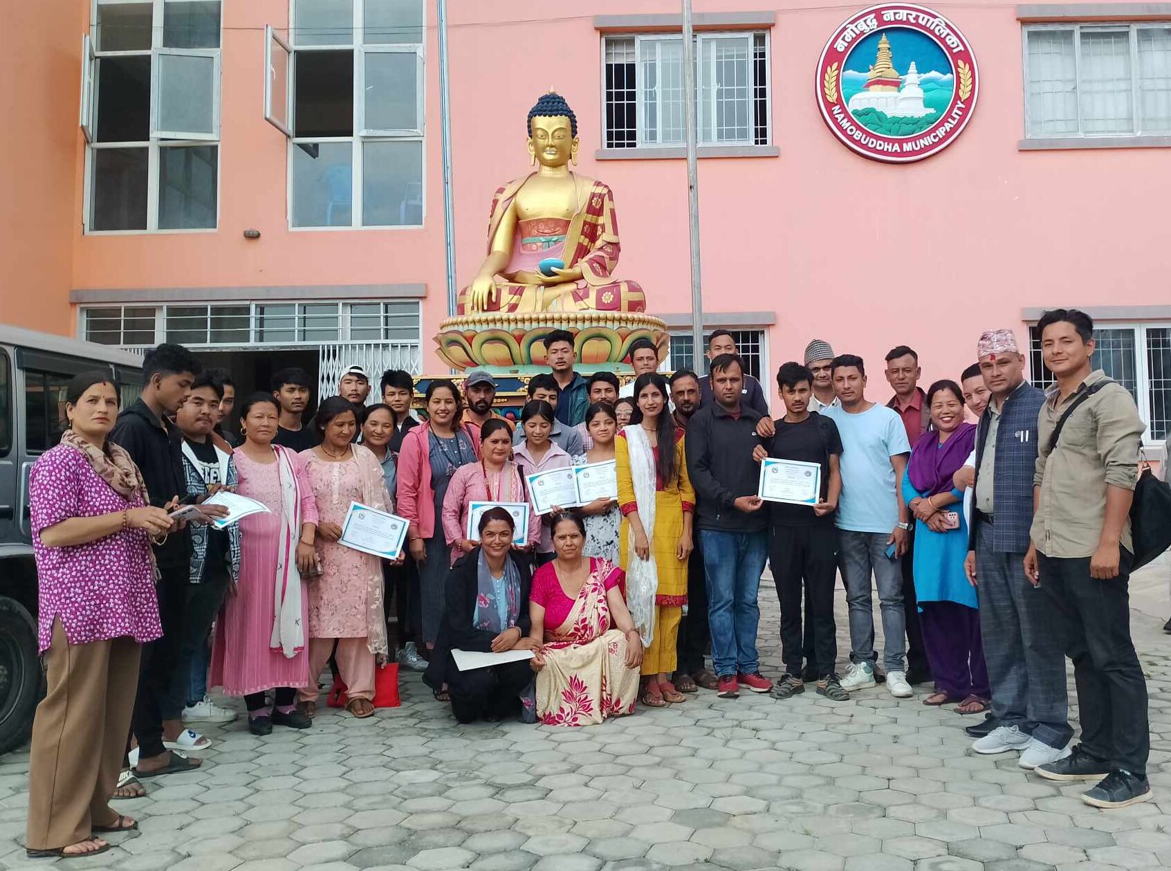 नमोबुद्ध नगर युवा परिषद्को प्रशिक्षण सकियो