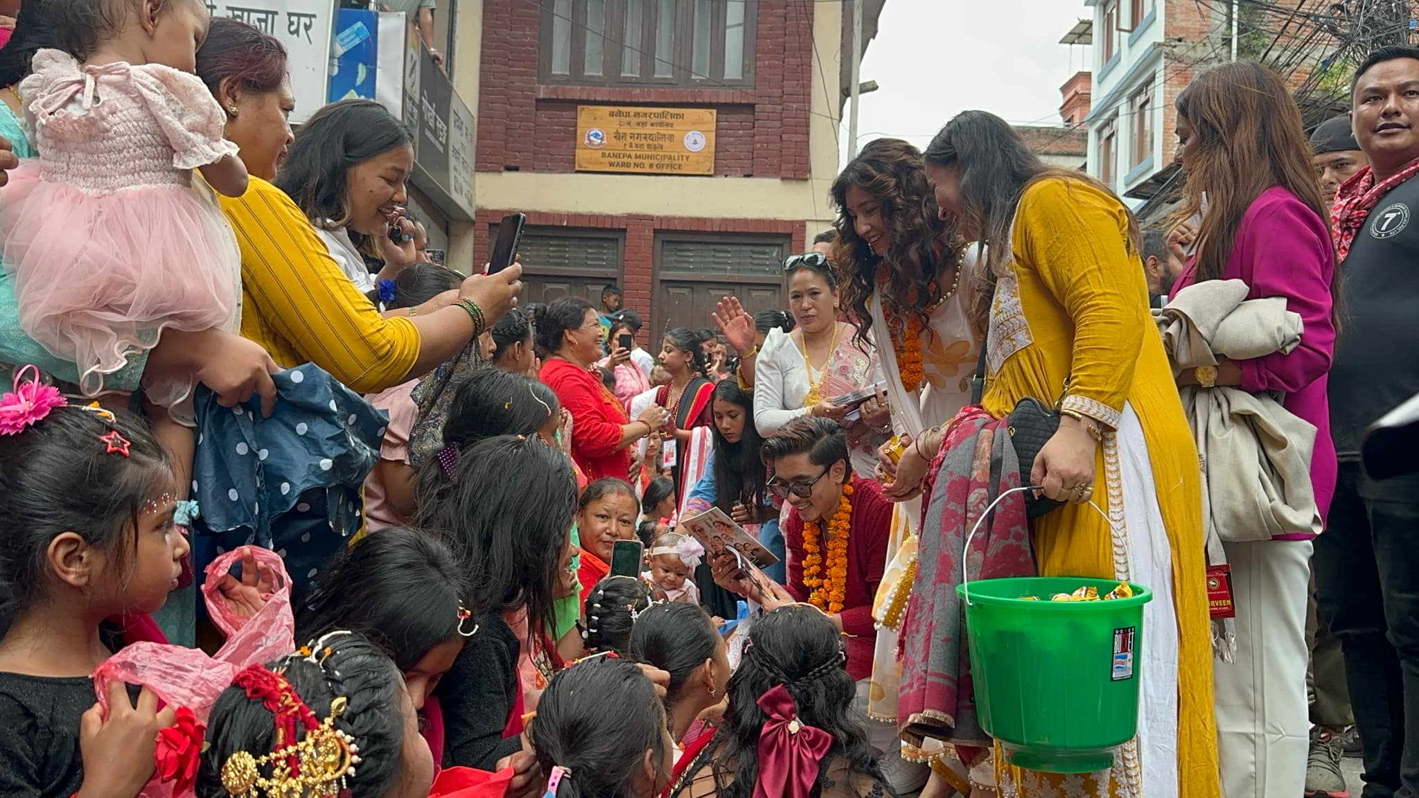 श्रीकृष्ण अष्टमीको दिन काभ्रेमा करिब १० हजार कन्या पूजिए