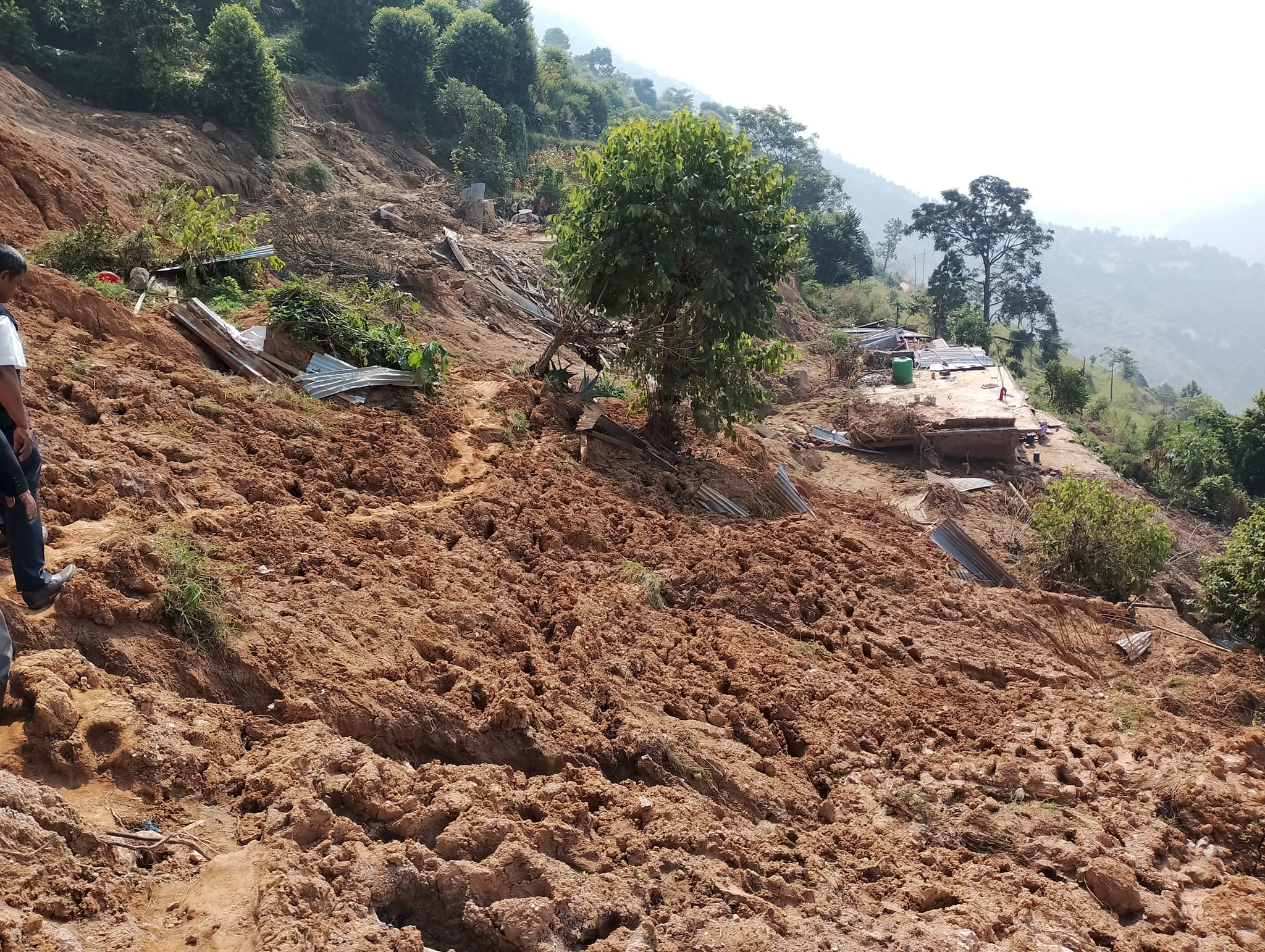 बाढी र पहिरोले नमोबुद्ध नगरपालिकामा ५ सय ३० घर पूर्ण क्षति, ९ सय ४८ घरधुरी प्रभावित