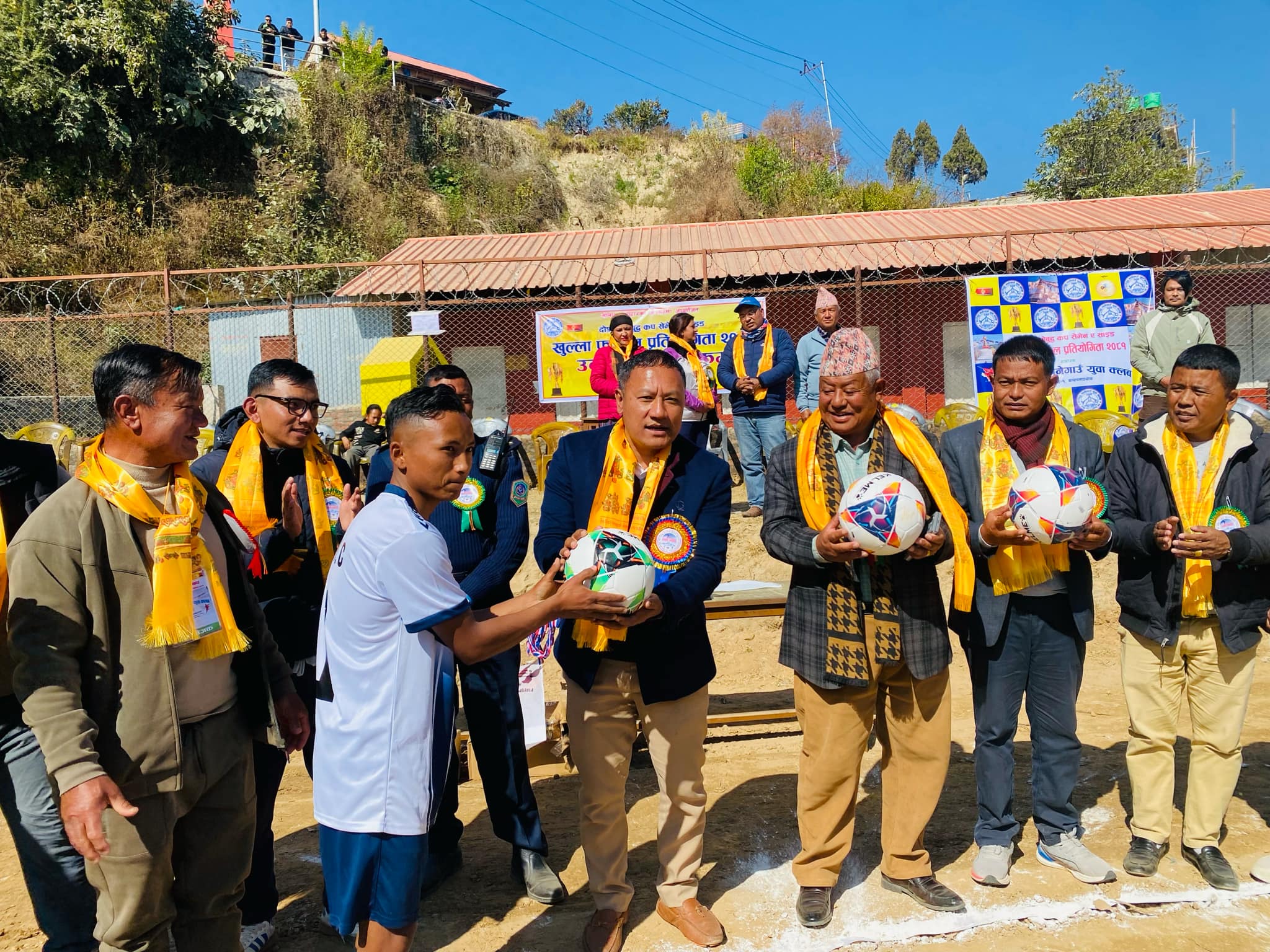 दोस्रो संस्करणको नमोबुद्ध कप सेभेन ए साइड फुटबल  प्रतियोगिता शुरु