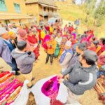 नमोबुद्ध वडा नं १० का १ सय १० परिवारलाई ब्लाङकेट वितरण